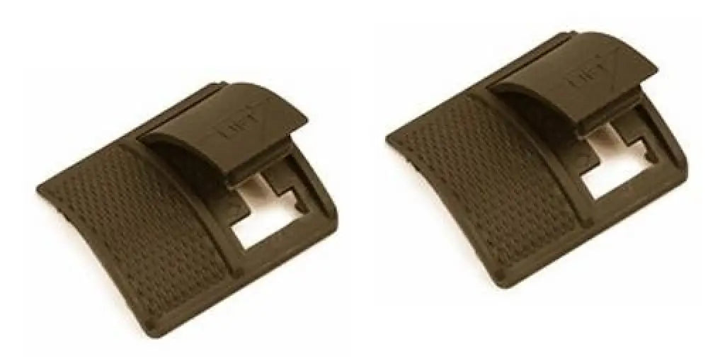 Weaver Gun Parts & Tools|optics Short Locking Rail Panel - 1.6’’ 2 Pk - Dark Earth Buy at Faith and Freedom Outdoors
