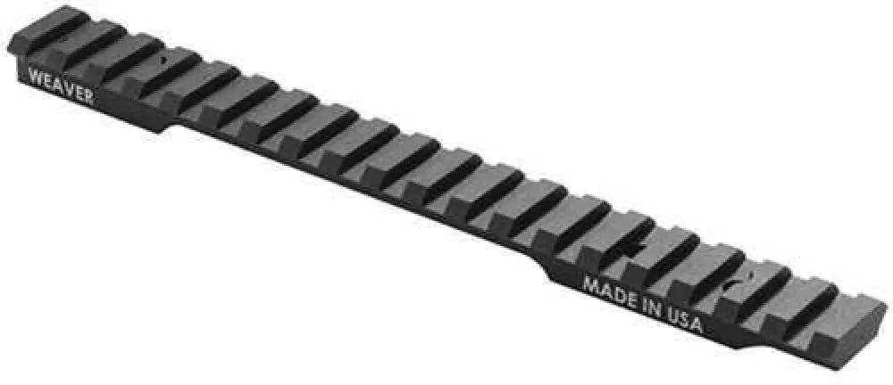 Weaver Mounts 99473 1-piece Base for Browning Ab3 Short Action Picatinny Style Black Matte Anodized Finish