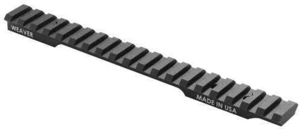 Weaver Mounts 99492 1-piece Base with 20moa for Savage 10 - 16 Picatinny Style Black Matte Anodized Finish