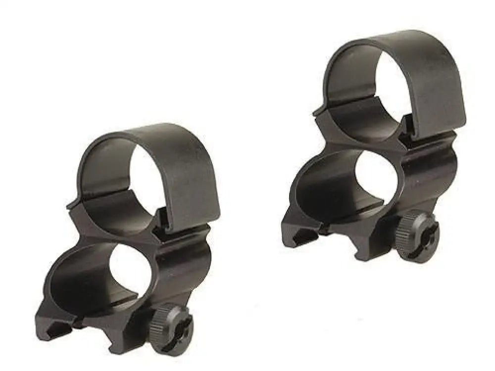Weaver Scope Rings Detachable See-thru - 1’’ Extension -black Buy at Faith and Freedom Outdoors