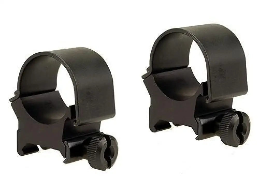 Weaver Scope Rings Detachable Top Mount Aluminum 1’’ High - Matte Buy at Faith and Freedom Outdoors