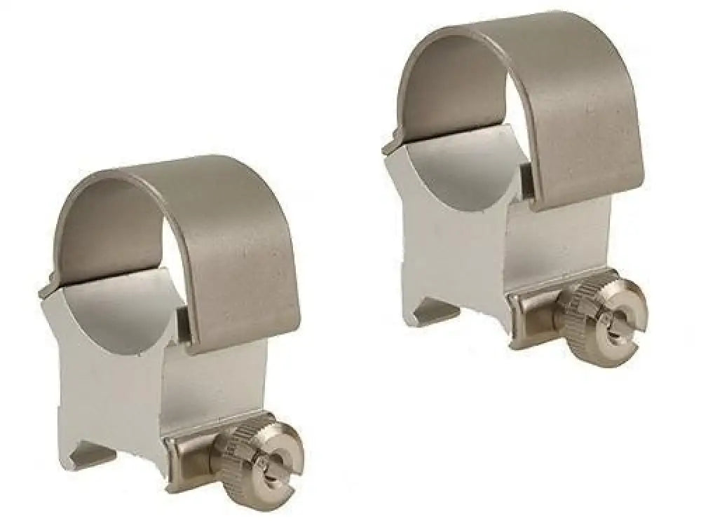 Weaver Scope Rings Detachable Top Mount Aluminum 1’’ X-high - Silver Buy at Faith and Freedom Outdoors