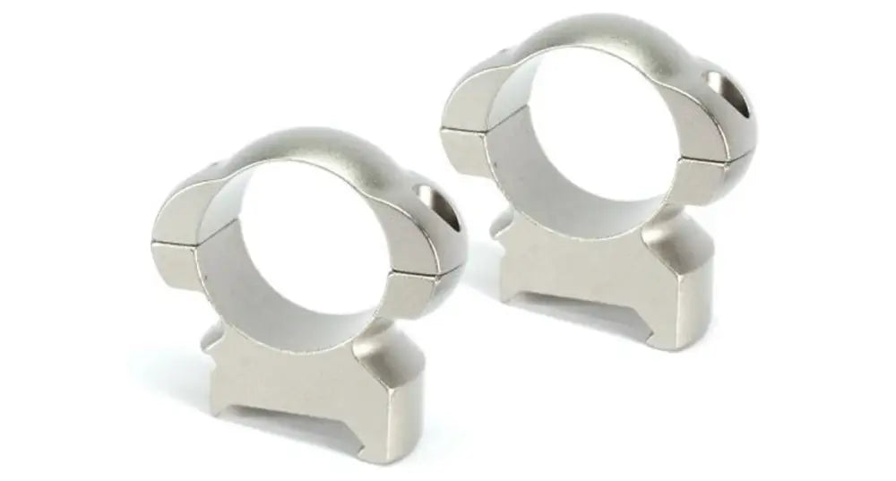 Weaver Scope Rings Grand Slam Steel Top Mount 1’’ High Silver Buy at Faith and Freedom Outdoors
