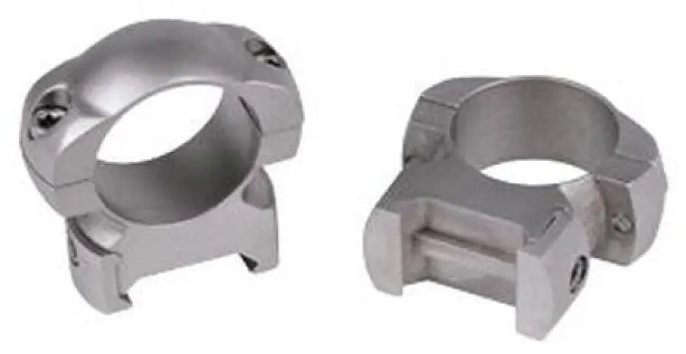 Weaver Scope Rings Grand Slam Steel Top Mount 1’’ Medium Silver Buy at Faith and Freedom Outdoors