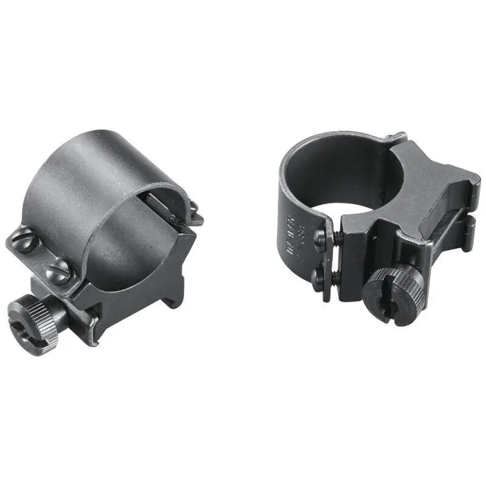 Weaver Scope Rings Sure Grip Detachable Aluminum (4-screws) 1’’ Medium Matte Clam Buy at Faith and Freedom Outdoors