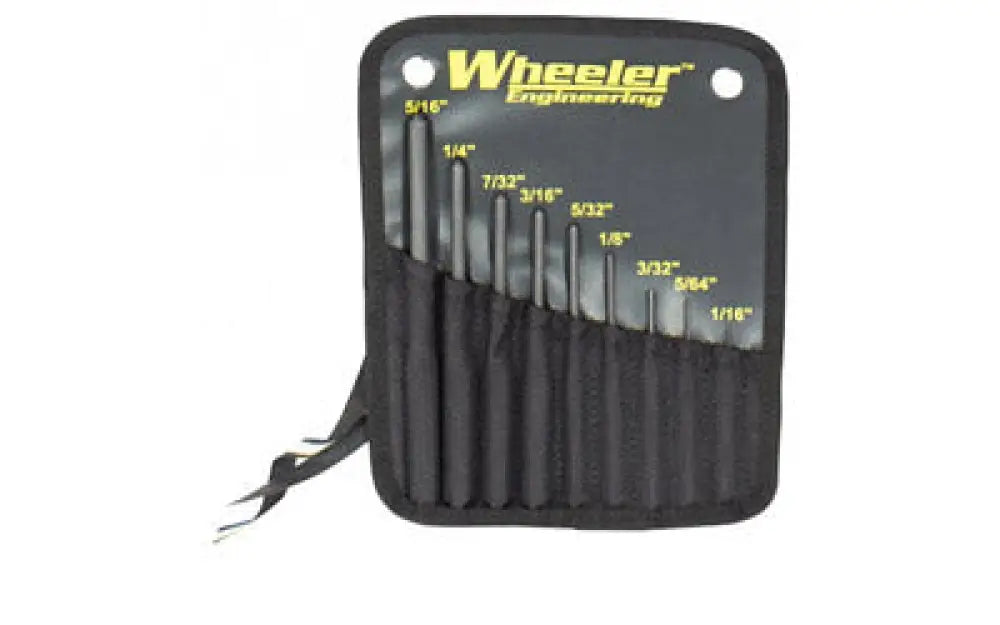 Wheeler Roll Pin Punch Set Buy at Faith and Freedom Outdoors - Tools - Tool