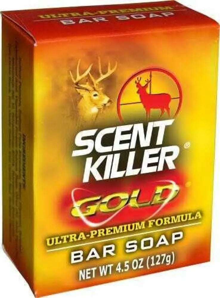 Wildlife Research Scent Elimination Gold Bar Soap 4.5oz Carded Model: 1243