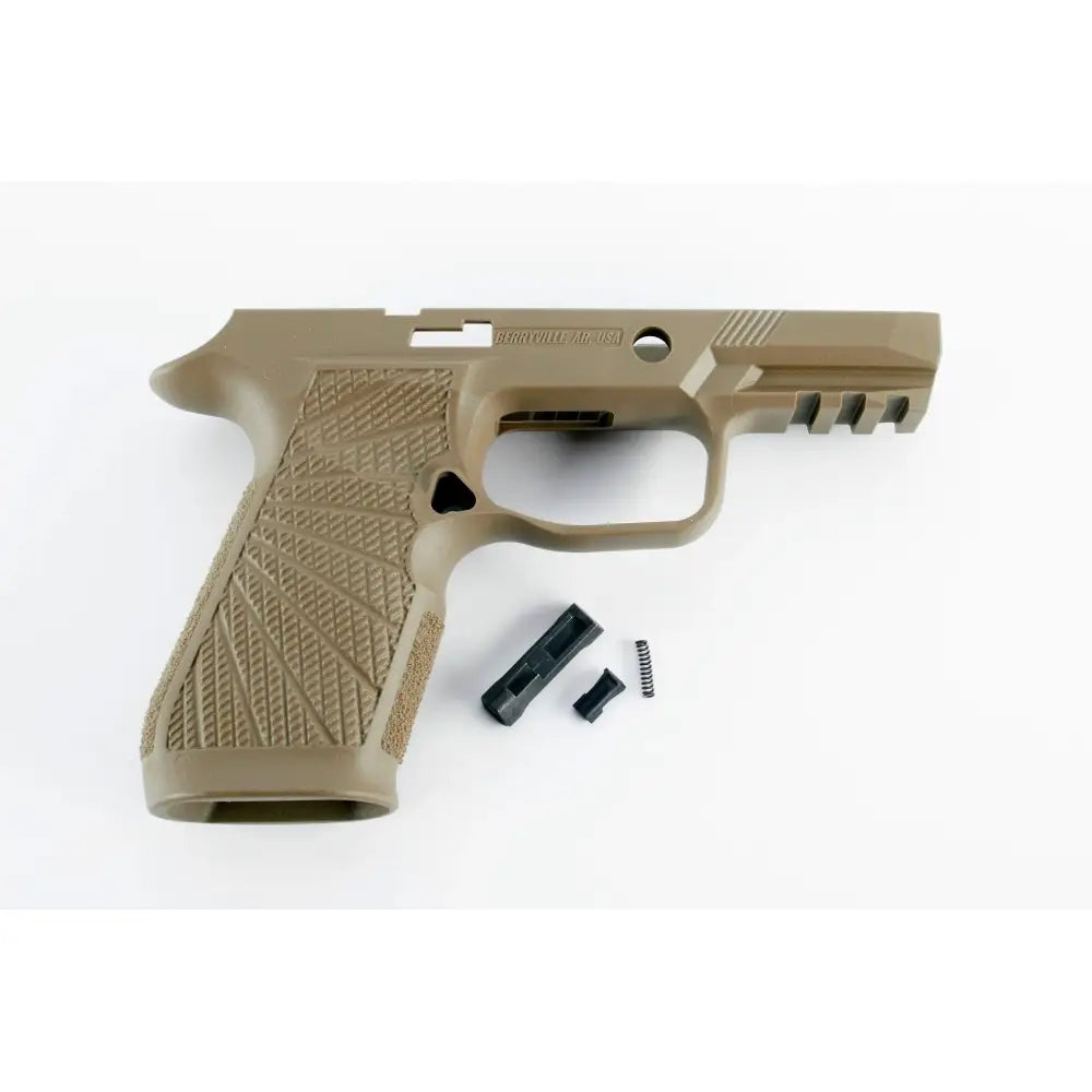 Wilson Combat Grips Grip Module Carry Ii for Sig Sauer P320 no Manual Safety - Tan Buy at Faith and Freedom Outdoors