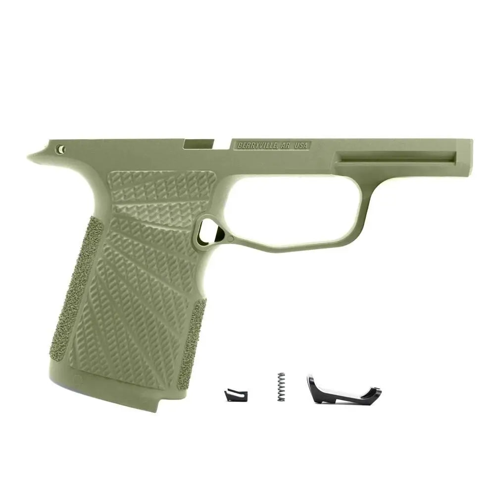 Wilson Combat Grips Grip Module for P365 Xl no Manual Safety Green Buy at Faith and Freedom Outdoors