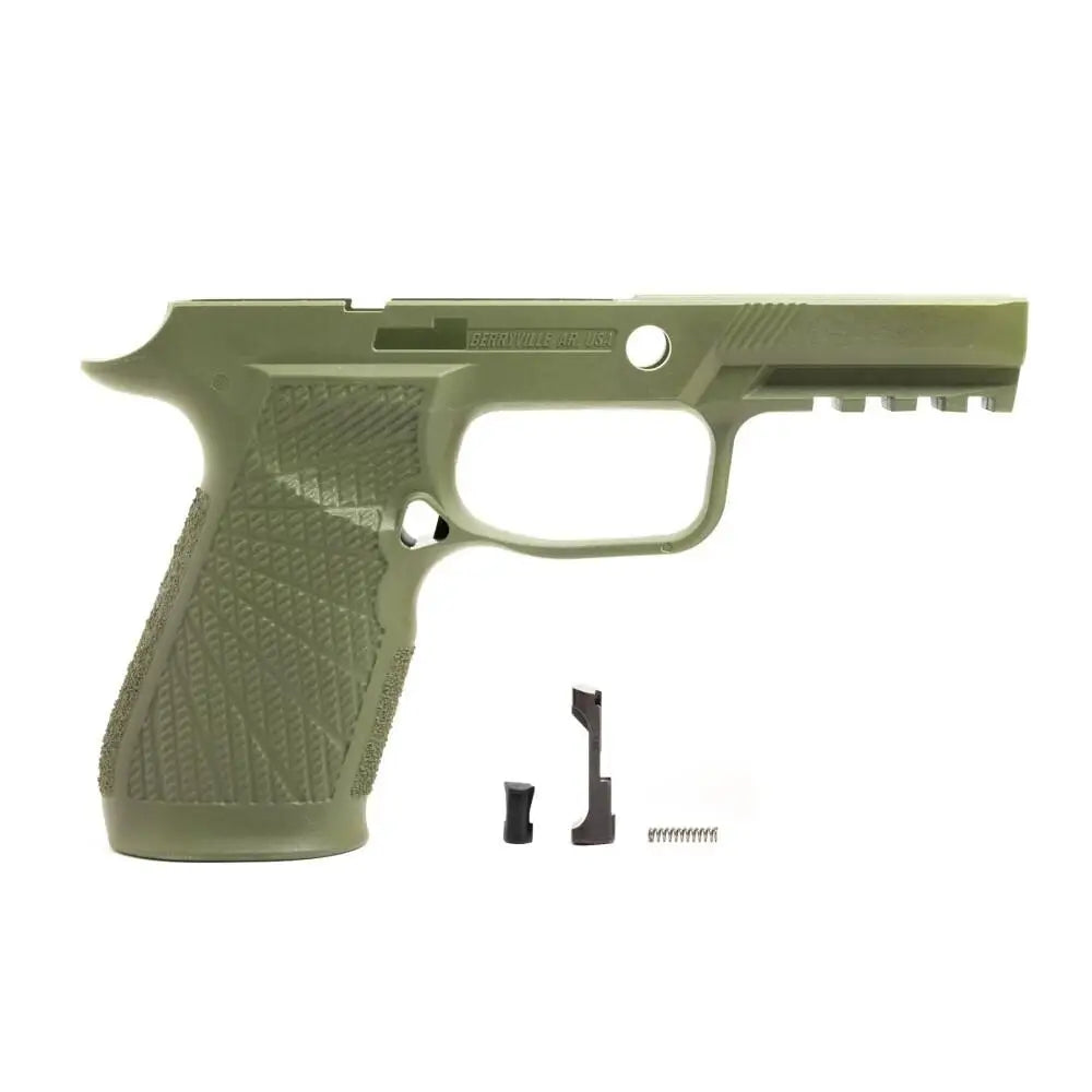 Wilson Combat Grips Grip Module for Sig P320 Carry no Manual Safety Green Buy at Faith and Freedom Outdoors