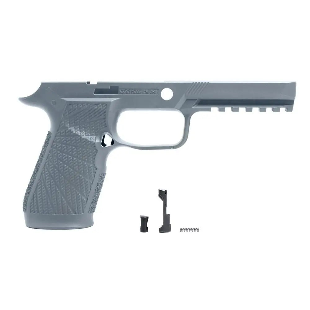 Wilson Combat Grips Grip Module for Sig P320 Full Size no Manual Safety Grey Buy at Faith and Freedom Outdoors
