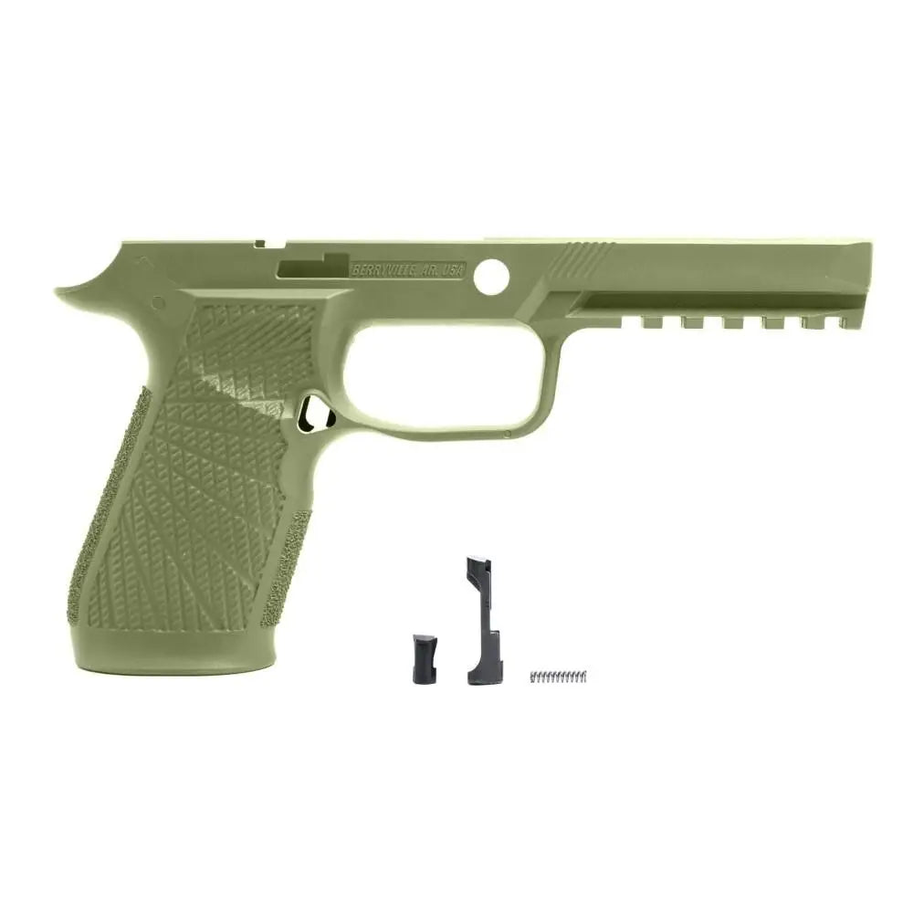 Wilson Combat Grips Grip Module for Sig P320 Full Size no Manual Safety Green Buy at Faith and Freedom Outdoors