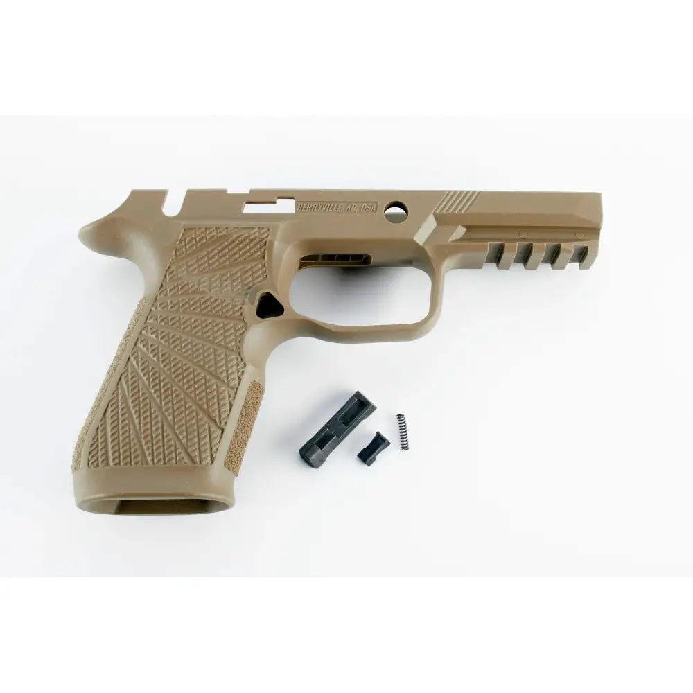 Wilson Combat Grips Grip Module for Sig Sauer P320 Carry Manual Safety Tan Buy at Faith and Freedom Outdoors
