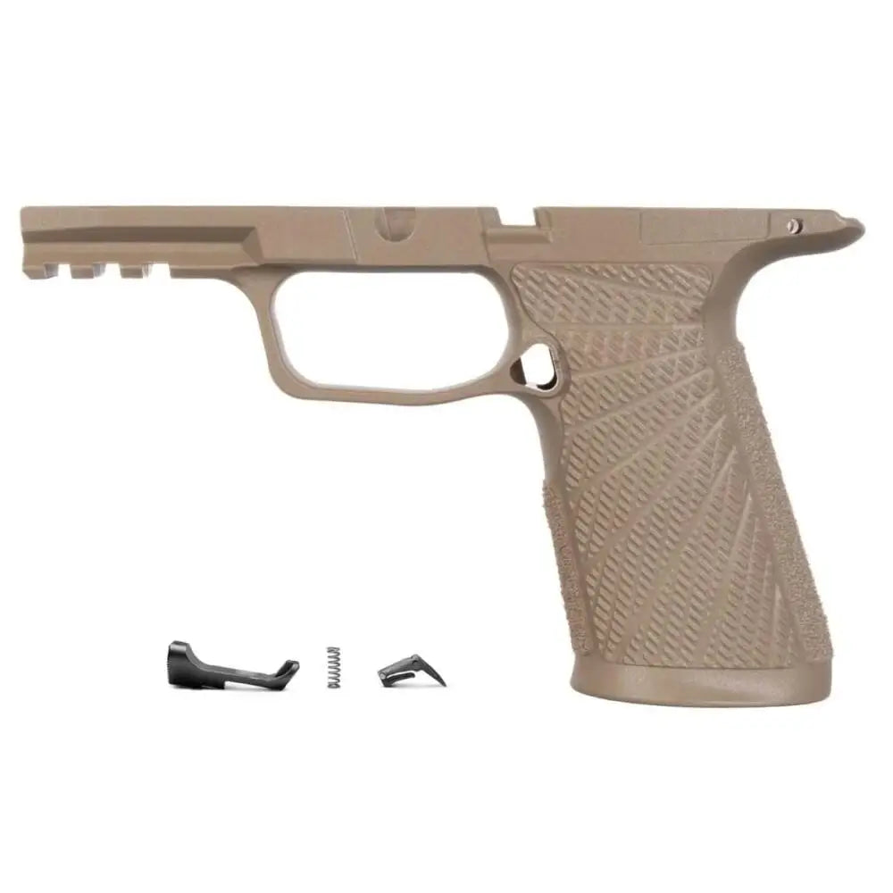 Wilson Combat Grips Grip Module Wcp365 Xmacro no Manual Safety Tan Buy at Faith and Freedom Outdoors
