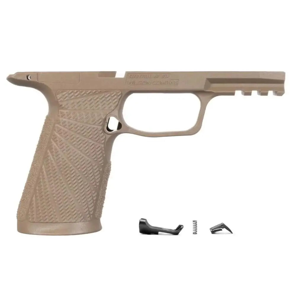 Wilson Combat Grips Grip Module Wcp365 Xmacro Short no Manual Safety Tan Buy at Faith and Freedom Outdoors