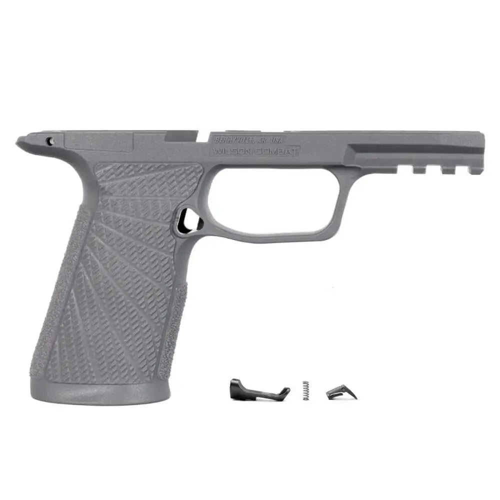 Wilson Combat Gun Parts|grips Grip Module Wcp365 Xmacro Short no Manual Safety Grey Buy at Faith and Freedom Outdoors