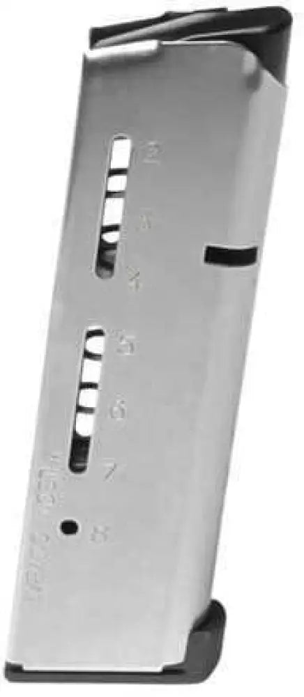 Wilson Combat Mag Elite Tactical Magazine Heavy Duty/+p 45 Acp 8rd Stainless Max Spring 1911 500c-hd - 500chd