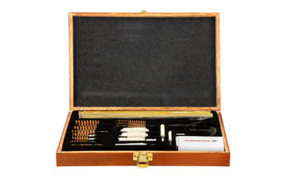 Win Dlx Univ Cleaningg Kit 42pc Wood Case Buy at Faith and Freedom Outdoors - Cleaning Kits - Kit