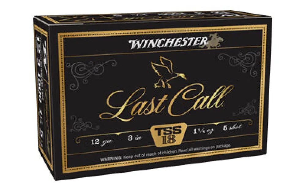 Win Last Call Tss 12ga 3’’ #5 10/100 Buy at Faith and Freedom Outdoors - Shotshell