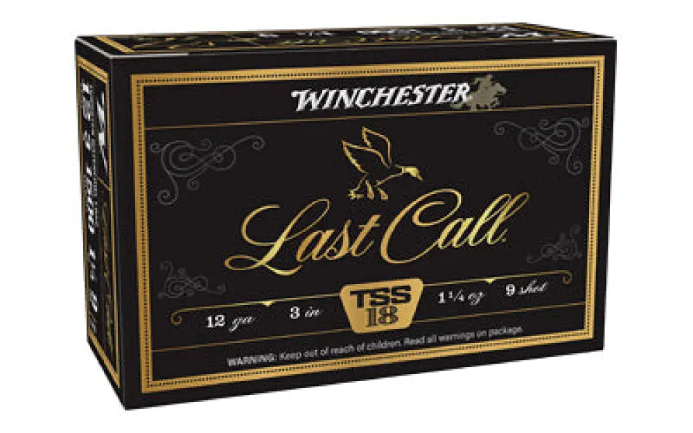 Win Last Call Tss 12ga 3’’ #9 10/100 Buy at Faith and Freedom Outdoors - Shotshell