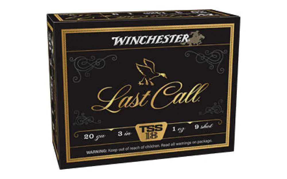 Win Last Call Tss 20ga 3’’ #9 10/100 Buy at Faith and Freedom Outdoors - Shotshell