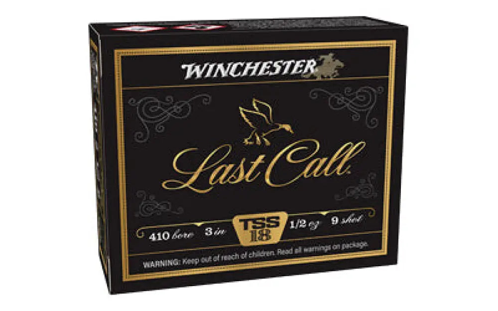 Win Last Call Tss 410ga 3’’ #9 10/100 Buy at Faith and Freedom Outdoors - Shotshell