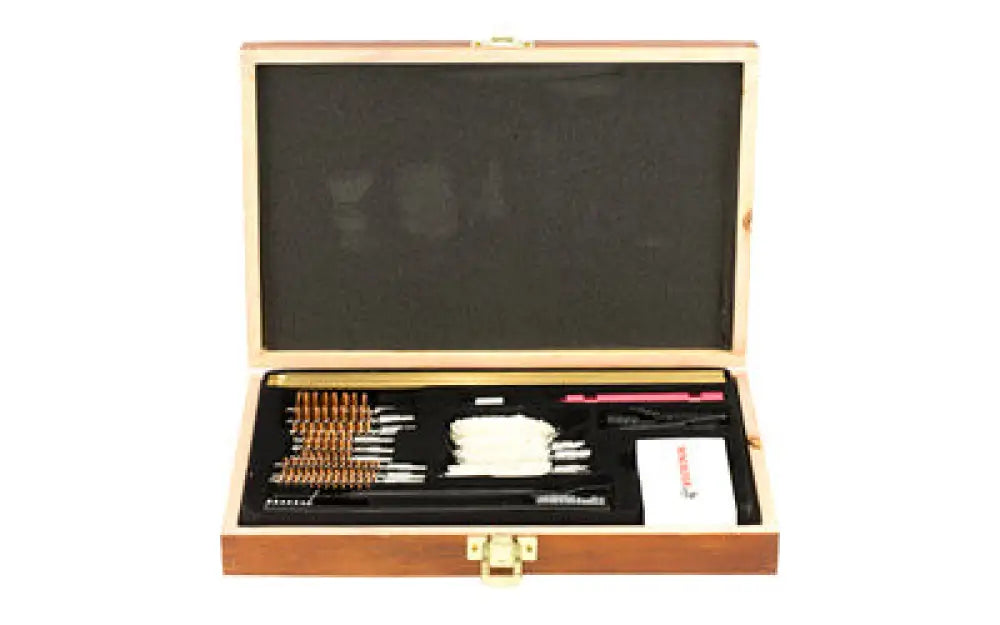 Win Univ Cleaningg Kit 30 Pc Wood Case Buy at Faith and Freedom Outdoors - Cleaning Kits - Kit