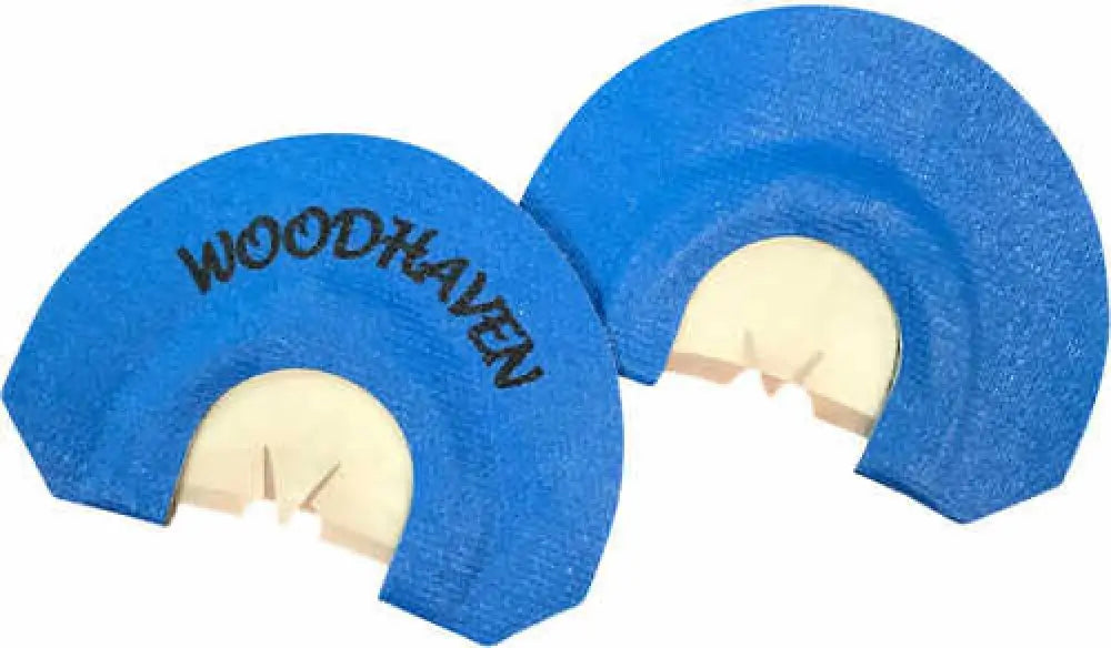 Woodhaven Custom Calls Wh078 Blue Vyper Two Reed Clear Latex Turkey Yelps Purrs Clucks Cutts