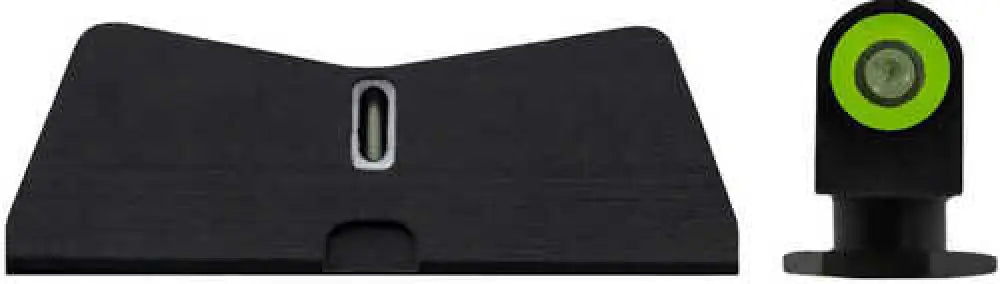 Xs Sights Dxt Ii Standard Dot Fits Glock 171922-2426-2731-3638 Gen1-5 Tritium Green Front Rear Blac - Gl0009s6g