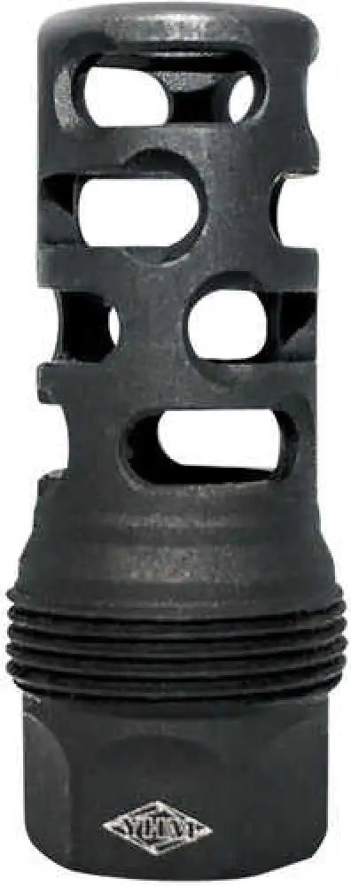 Yankee Hill 4445mb24b Srx Q.d. Muzzle Brake Short Black Phosphate Steel with 11/16’’-24 Tpi for Adapters - 4445mb24b