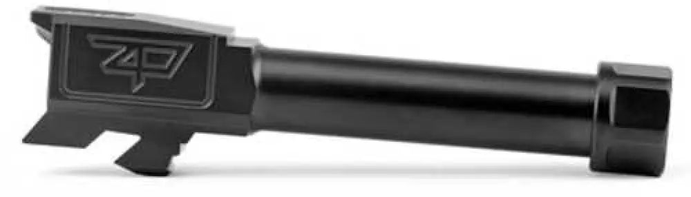 Zaffiri Precision Pistol Barrel Threaded 1/2x28 9mm 3.4’’ Nitride Finish Black for Glock 43 Zp43btbn - Zp43btbn